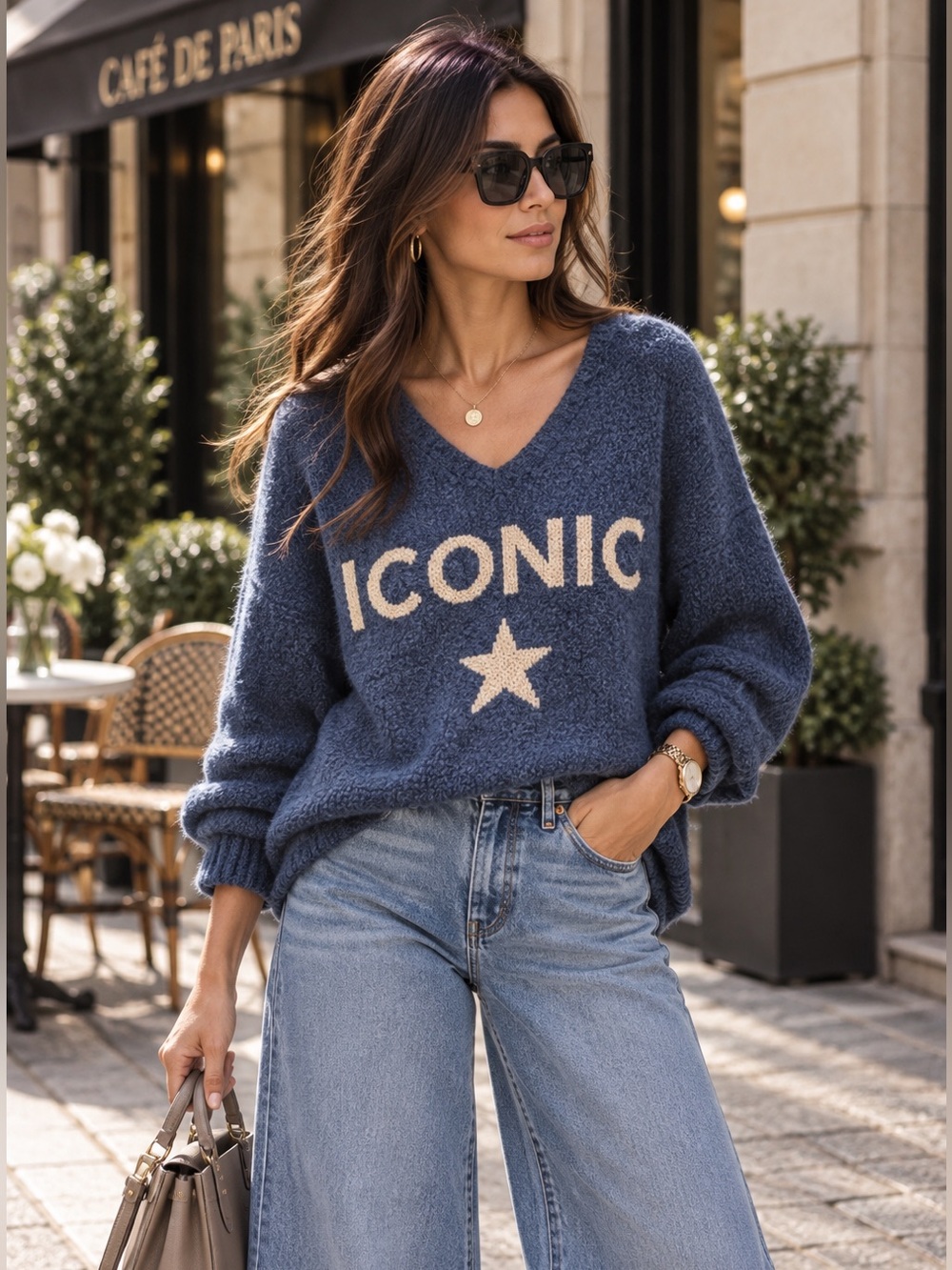 MADE IN ITALY 🇮🇹 ICONIC V-Neck Cozy Knit Sweater -